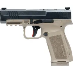 Canik METE MC9LS 9mm Luger, 3.63" Barrel, Black/FDE - photo 1