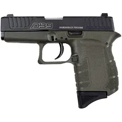 Diamondback DB9 Gen 4 9mm, 3.1" Barrel, Black/ODG - photo 2