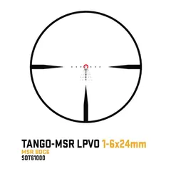 Tango MSR 1-6x24mm SFP Illum BDC6 Reticle Black W/Mount - photo 6