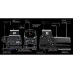 HWS EXPS3-0 NVG Comp. Holo 1 MOA Red Dot Reticle Tan - photo 6