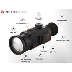 ThOR 6 Mini 3.5-28x 256×192 Res Compact Thermal Rifle Scope - photo 9