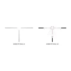 Helos BTR GEN2 2-12x42mm FFP Illuminated AHMR2 IR MIL Black - photo 3