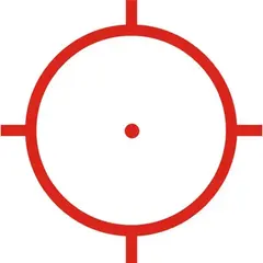 HWS EXPS2-0 Holographic 68 MOA Ring 1 MOA Red Dot Black - photo 3