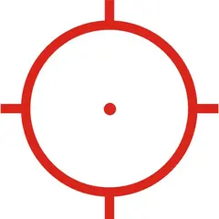 HWS EXPS2-0 Holographic 68 MOA Ring 1 MOA Red Dot Black - photo 4