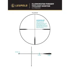 VX-3HD 1.5-5x20mm SFP Illum. FireDot Twilight Hunter Black - photo 1