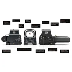HWS EXPS3-0 NVG Comp. Holo 68 MOA Ring Red Dot Reticle Blk - photo 5