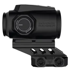 Raider 1x Red 6 MOA Reticle Micro Prism Sight Black - photo 6