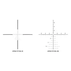 Midas TAC HD 5-25x56mm FFP APLR3 MIL Reticle Black - photo 3