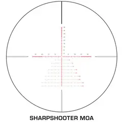 Warhawk Precision 4-20x50mm FFP Illum. Sharpshooter MOA Blk - photo 8