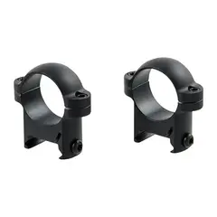 Zee Rings 1" Medium Steel Rings Matte Black - photo 2