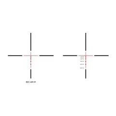 Talos 6-24x50mm SFP Illuminated BDC 600 IR Reticle Black - photo 4