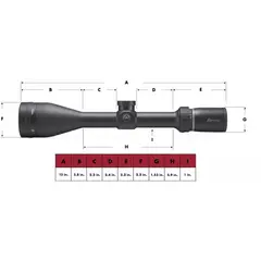 Droptine 4.5-14x42mm SFP Ballistic Plex Black - photo 4