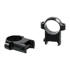 Zee Rings 1" High Steel Rings Gloss Black - photo 2