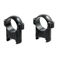 Zee Rings 1" High Steel Rings Gloss Black - photo 3