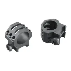 30mm Six-Hole Picatinny Rings, Medium - photo 2
