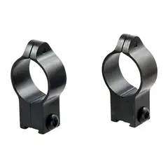 1" High (0.60") 11mm CZ Rings, Black - photo 3