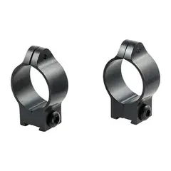1" Low (0.35") 11mm CZ Rings, Black - photo 2