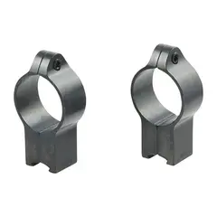 1" High (0.60") 11mm Dovetail Rings, Black - photo 3