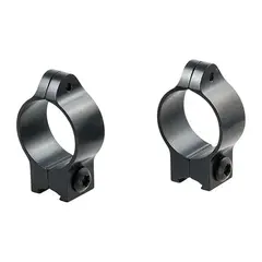 1" Low (0.35") 11mm Dovetail Rings, Black - photo 1