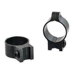 1" Low (0.35") 11mm Dovetail Rings, Black - photo 2