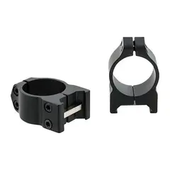 1" Low (0.750") Fixed Rings, Black - photo 3