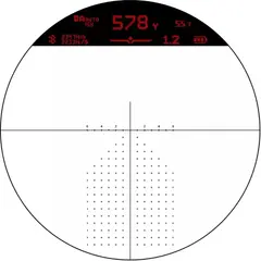 Eliminator 6 4-20x52mm SFP Ill X177 Eliminator 6 Reticle BLK - photo 7