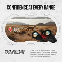 Binox 6 Dual Multispectral 384x288 Thermal Binocular w/Laser - photo 1