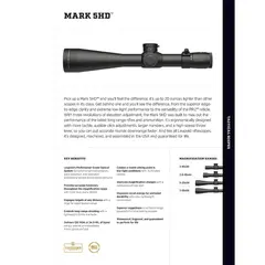 MARK 5HD 2-10x30mm FFP Illuminated TMR Reticle Black - photo 7