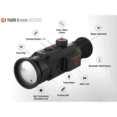 ThOR 6 Mini 3.5-28x 384×288 Res Compact Thermal Rifle Scope - photo 8