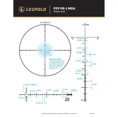MARK 5HD 2-10x30mm FFP PR-1 MOA Reticle Black - photo 9