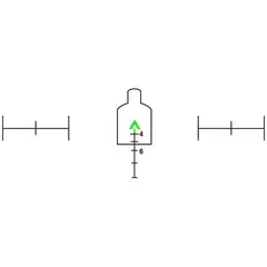 ACOG Army RCO M4 4x32mm Fixed Green Chevron W/TA51 Mount BLK - photo 2