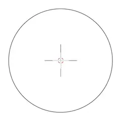 Credo 1-8x28mm FFP Illum Red/GRN MRAD Segmented Circle BLK - photo 6