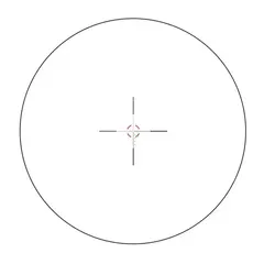 1-8x28mm FFP Illum Red/GRN MOA Segmented Circle Ret Black - photo 7