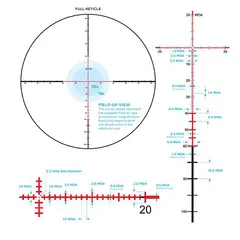 MARK 4HD 4.5-18x52mm FFP Illuminated PR1-MOA Reticle Black - photo 3