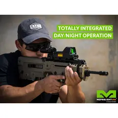 MOR PRO 4.3 MOA Green Dot/Laser pointer/IR Reflex Sight BLK - photo 8