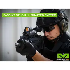 MOR PRO 4.3 MOA Green Dot/Laser pointer/IR Reflex Sight BLK - photo 9