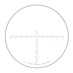 Credo 2.5-15x42mm SFP Illum Red MRAD Center Dot Black - photo 3