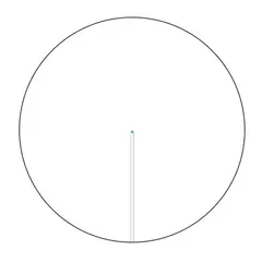 AccuPoint 2.5-12.5x42mm SFP Illum Green Triangle Post Black - photo 2