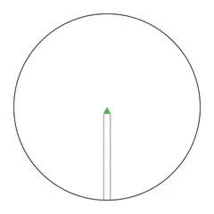 AccuPoint 2.5-12.5x42mm SFP Illum Green Triangle Post Black - photo 3