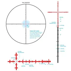 MARK 4HD 2.5-10x42mm FFP Illuminated TMR Reticle Black - photo 6