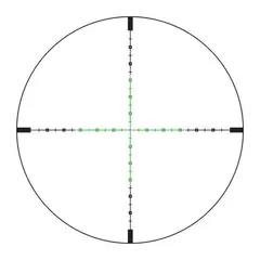 Credo 3-9x40mm SFP Illum Green MIL-Square Crosshair Black - photo 4