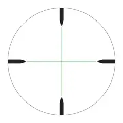 Credo 3-9x40mm SFP Illum Green Standard Duplex Crosshair BLK - photo 1
