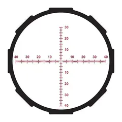 Hardline Pro 6-24x50mm SFP Illuminated MR1-MOA Reticle Black - photo 5