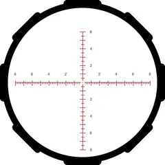 Hardline Pro 6-24x50mm SFP Illuminated MR1-MIL Reticle Black - photo 5