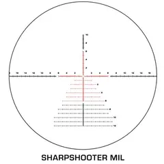 Warhawk Precision 5-25x56mm FFP Ill. Sharpshooter MIL Black - photo 5
