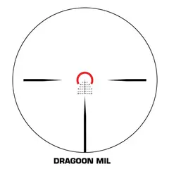 Warhorse 1-6X24mm FFP Illuminated Red Dragoon MIL Black - photo 5