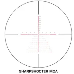 Warhawk Precision 3-15x50mm FFP Ill. Sharpshooter MOA Black - photo 6
