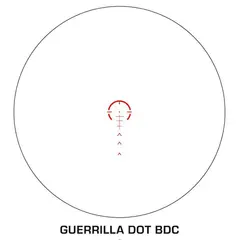 Arrowhead LPVO 1-10x24mm SFP Ill Guerrilla Dot BDC-Red Black - photo 1