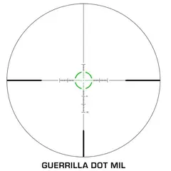 Arrowhead LPVO 1-10x24mm SFP Ill Guerrilla Dot MIL-Green Blk - photo 3