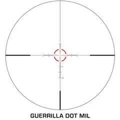 Arrowhead LPVO 1-10x24mm SFP Ill Guerrilla Dot MIL-Red Black - photo 5